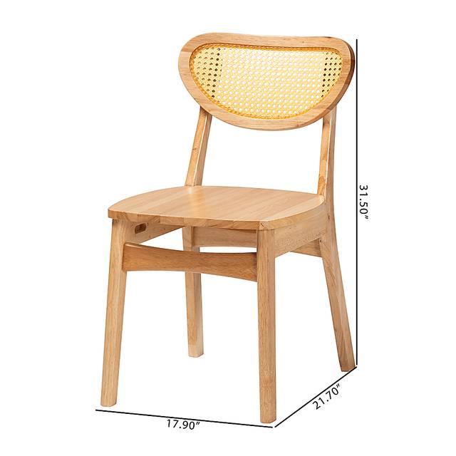Boycher Light Brown Dining Chair, Set of 2 - Thumbnail - Image 9