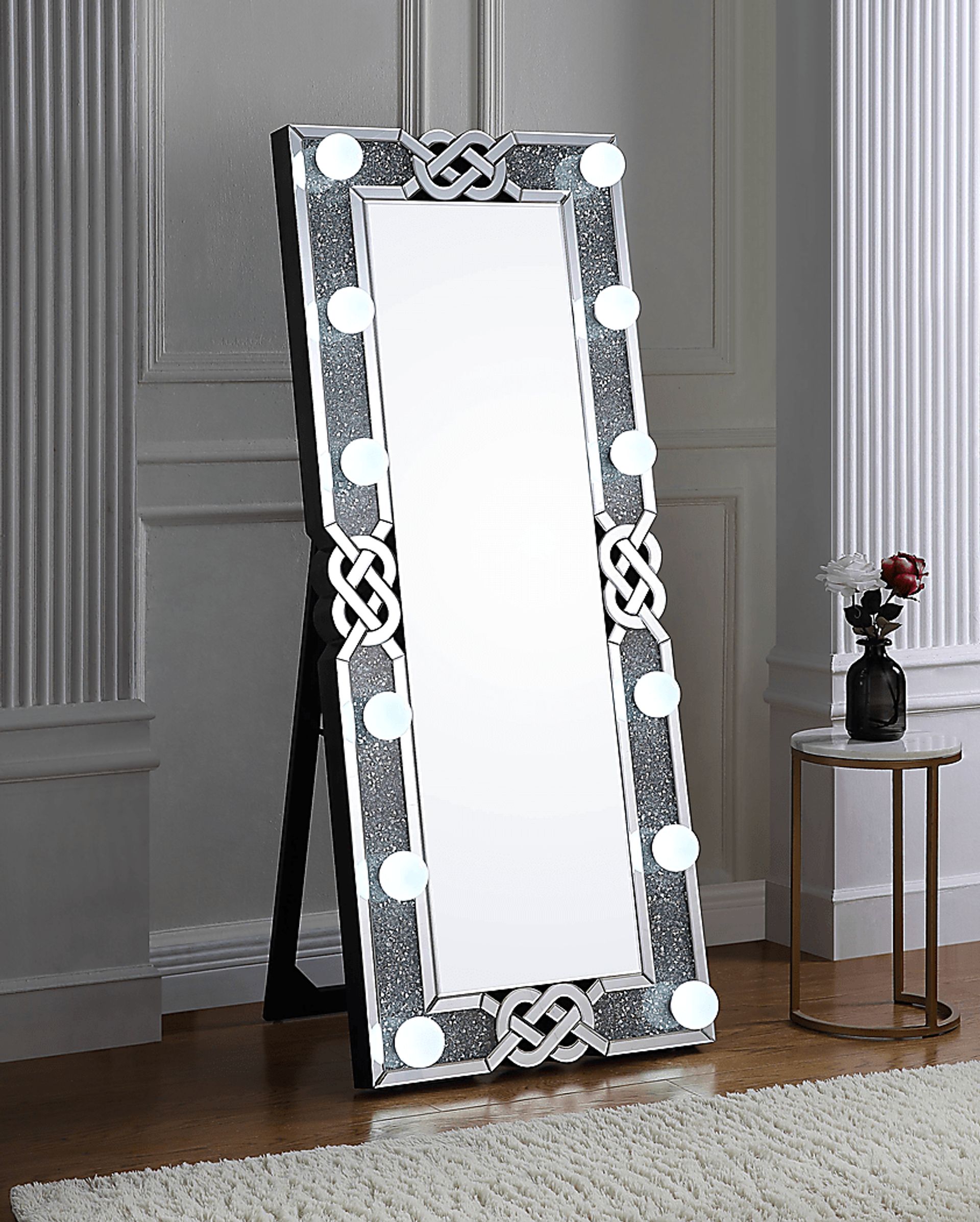 Boydton Silver Floor Mirror - Image 2
