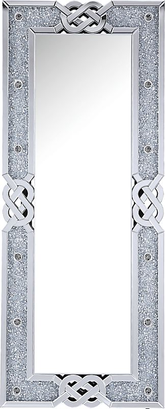 Boydton Silver Floor Mirror