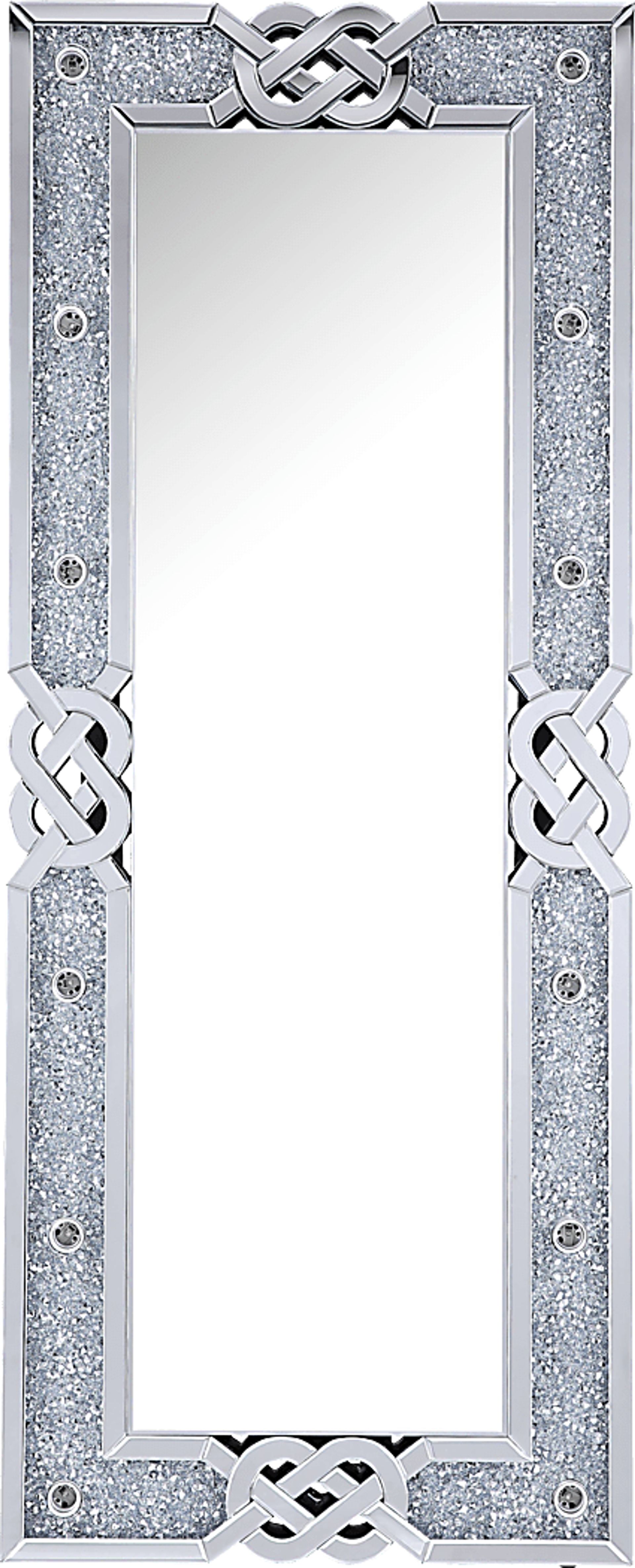 Boydton Silver Floor Mirror - Image 1