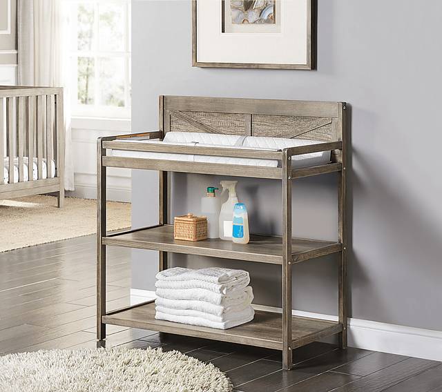 Kids Boysenberry Brown Changing Table - Thumbnail - Image 3
