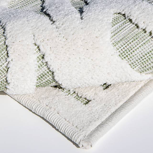 Boyum White 5'2 x 7'6 Rug - Thumbnail - Image 6