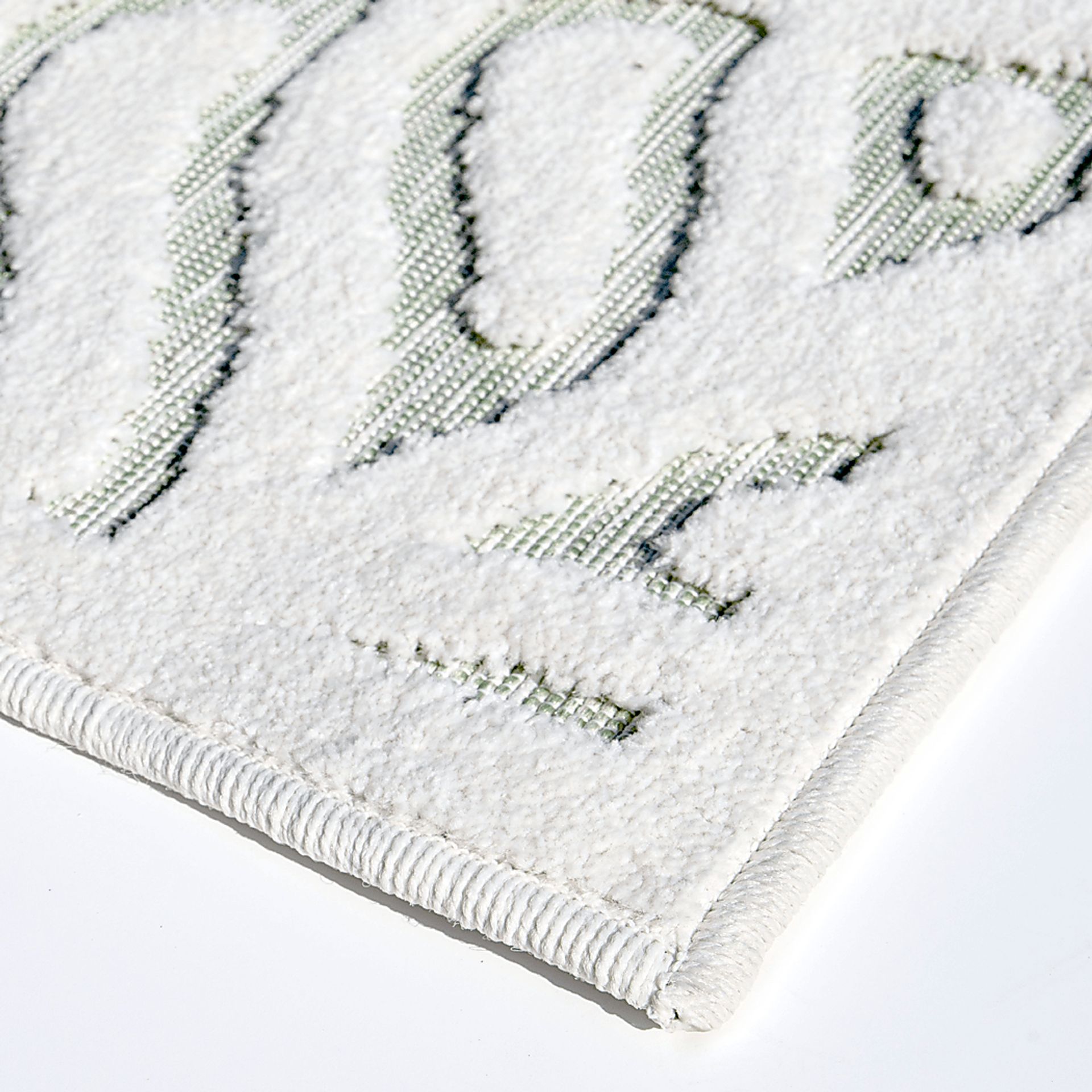 Boyum White 7'9 x 10'10 Rug - Image 4