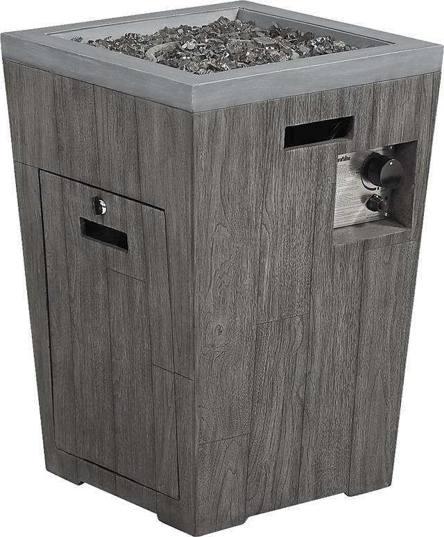 Bozeman Gray Outdoor Fire Pit - Thumbnail - Image 2