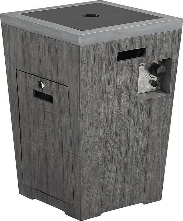 Bozeman Gray Outdoor Fire Pit - Thumbnail - Image 3