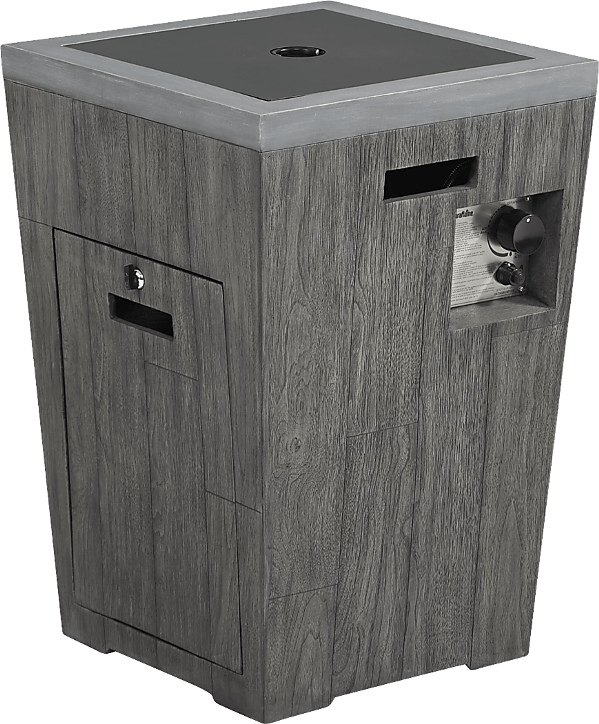 Bozeman Gray Outdoor Fire Pit - Image 3