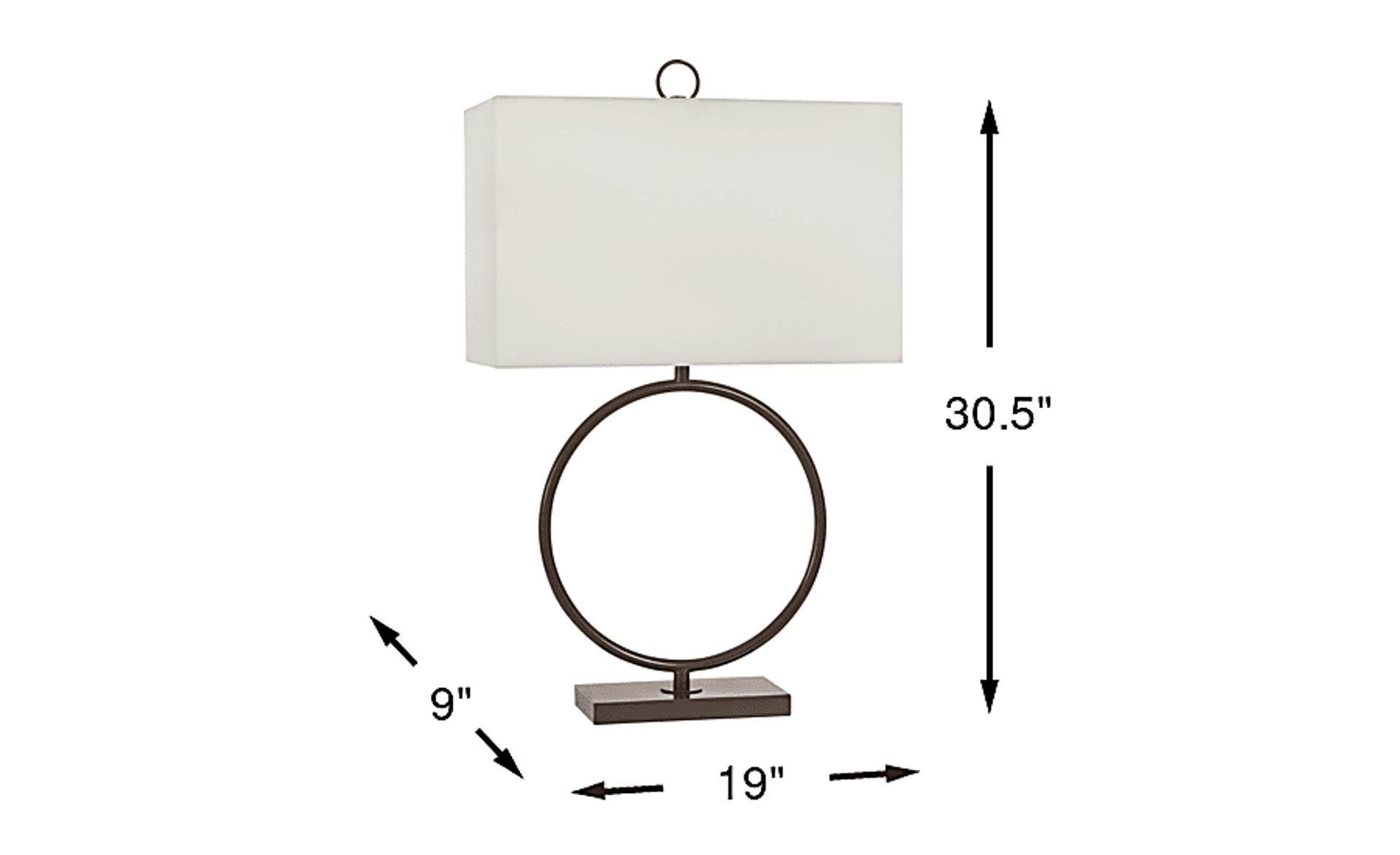 Dimension Image. Please refer to the Dimension Tab on this page for dimension details.