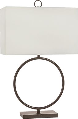 Brace Loop Bronze Lamp