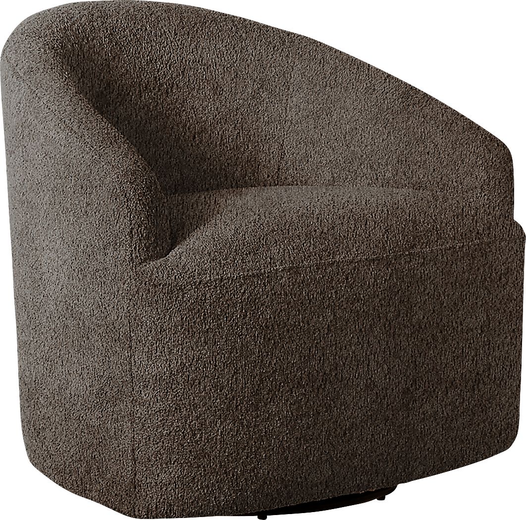 Bracewood Brown Swivel Accent Chair