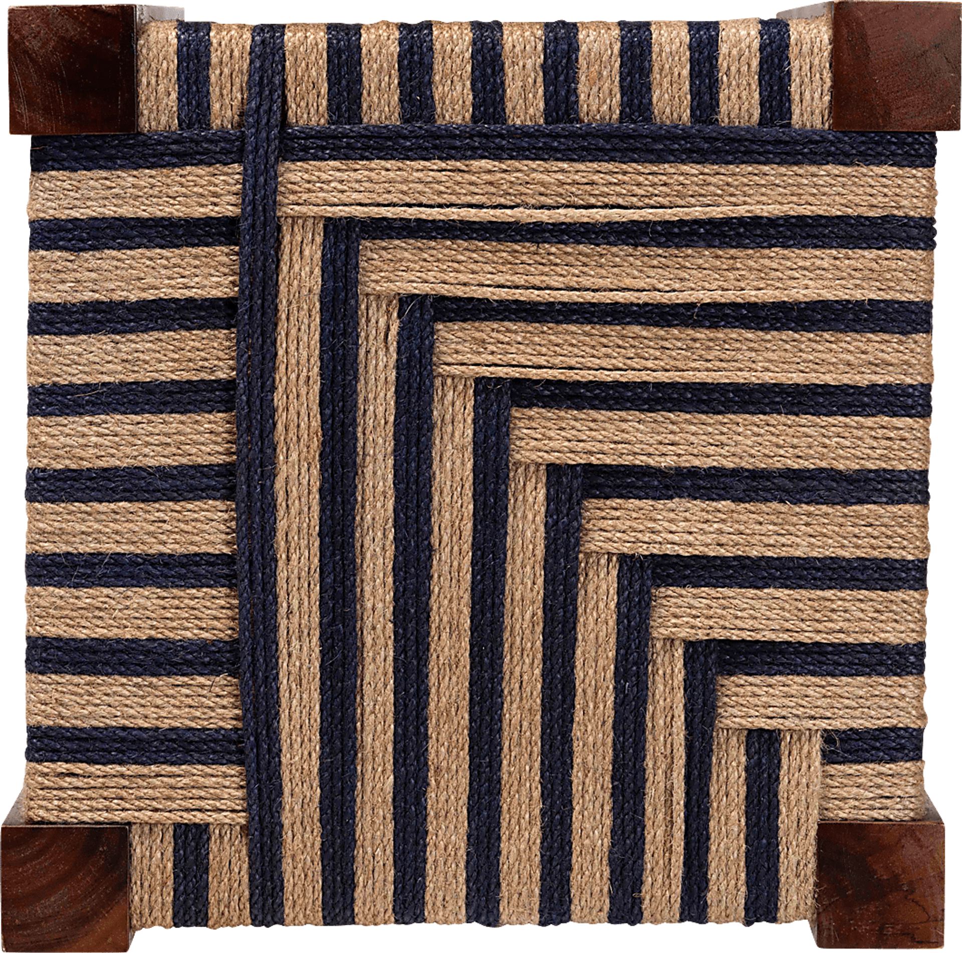 Bracey Brown Footstool - Image 4