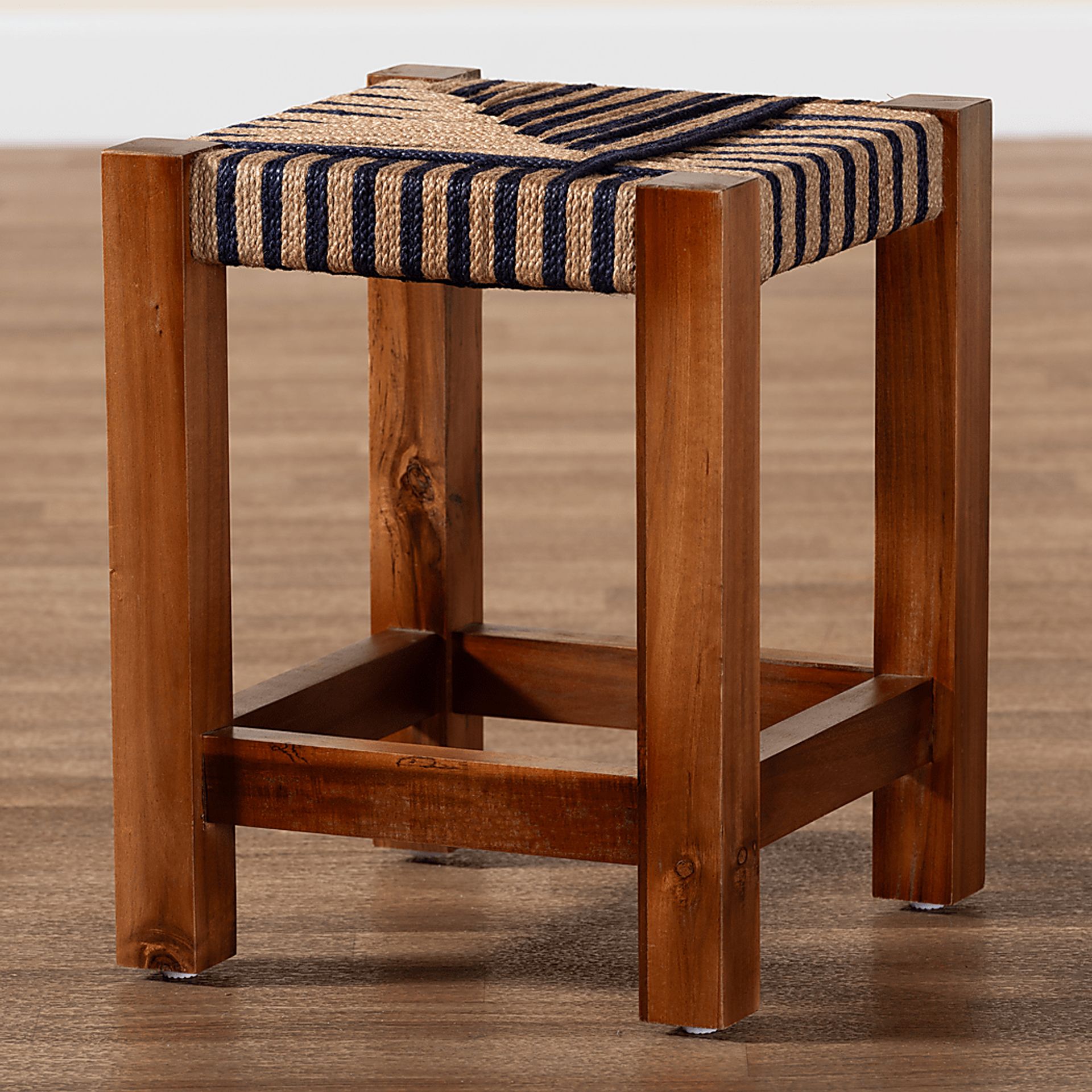 Bracey Brown Footstool - Image 7