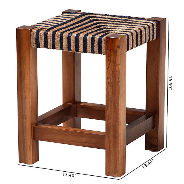 Bracey Brown Footstool - Thumbnail - Image 8
