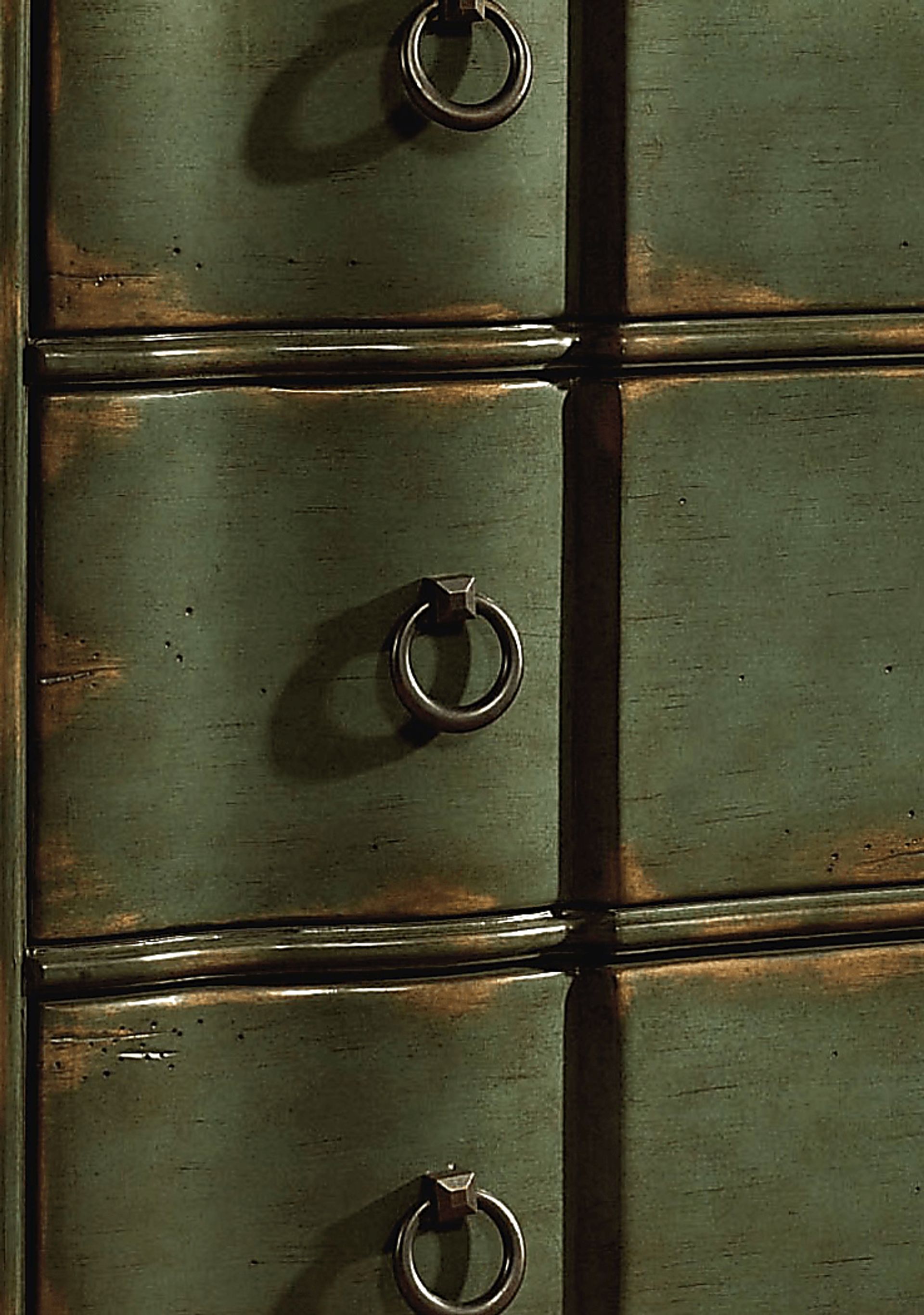Bracknell Green Accent Cabinet - Image 3