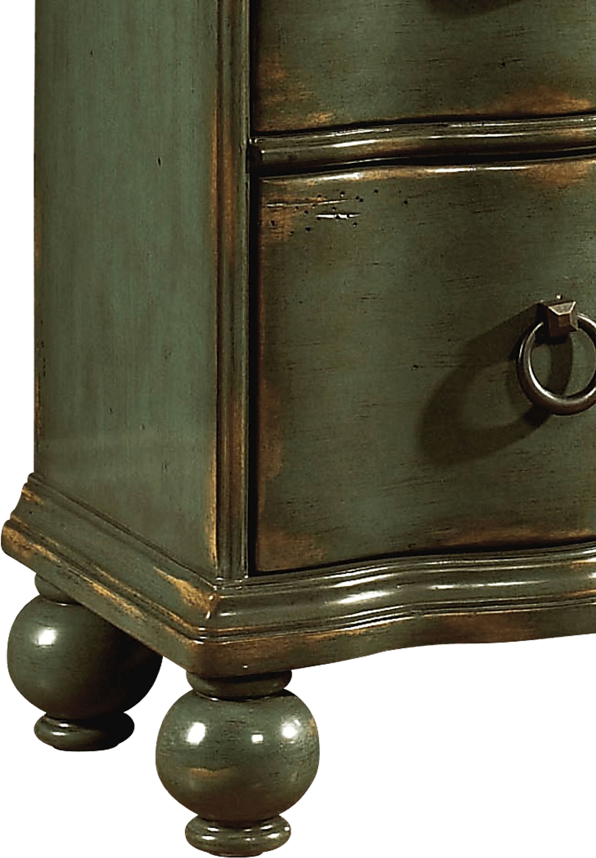 Bracknell Green Accent Cabinet - Image 4
