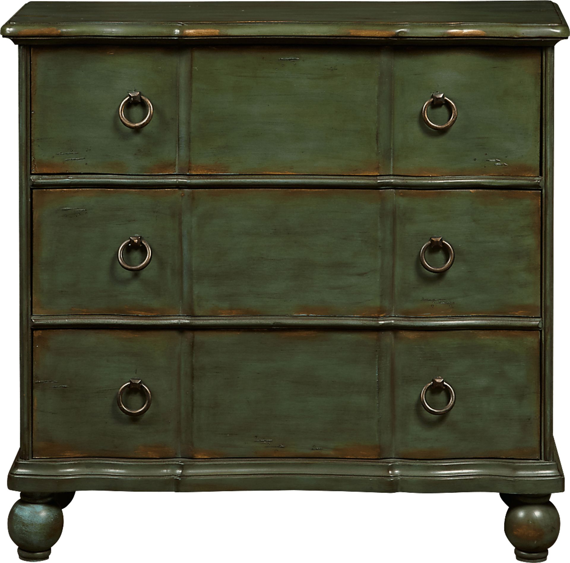 Bracknell Green Accent Cabinet - Image 5