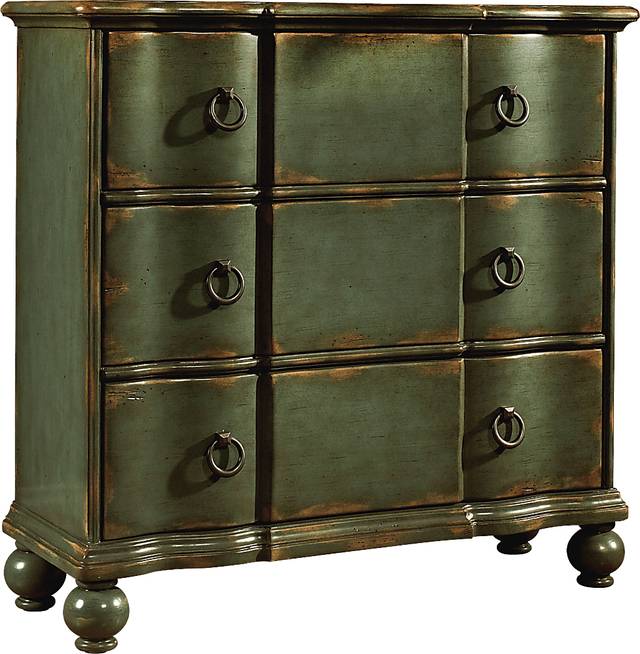 Bracknell Green Accent Cabinet - Thumbnail - Image 1