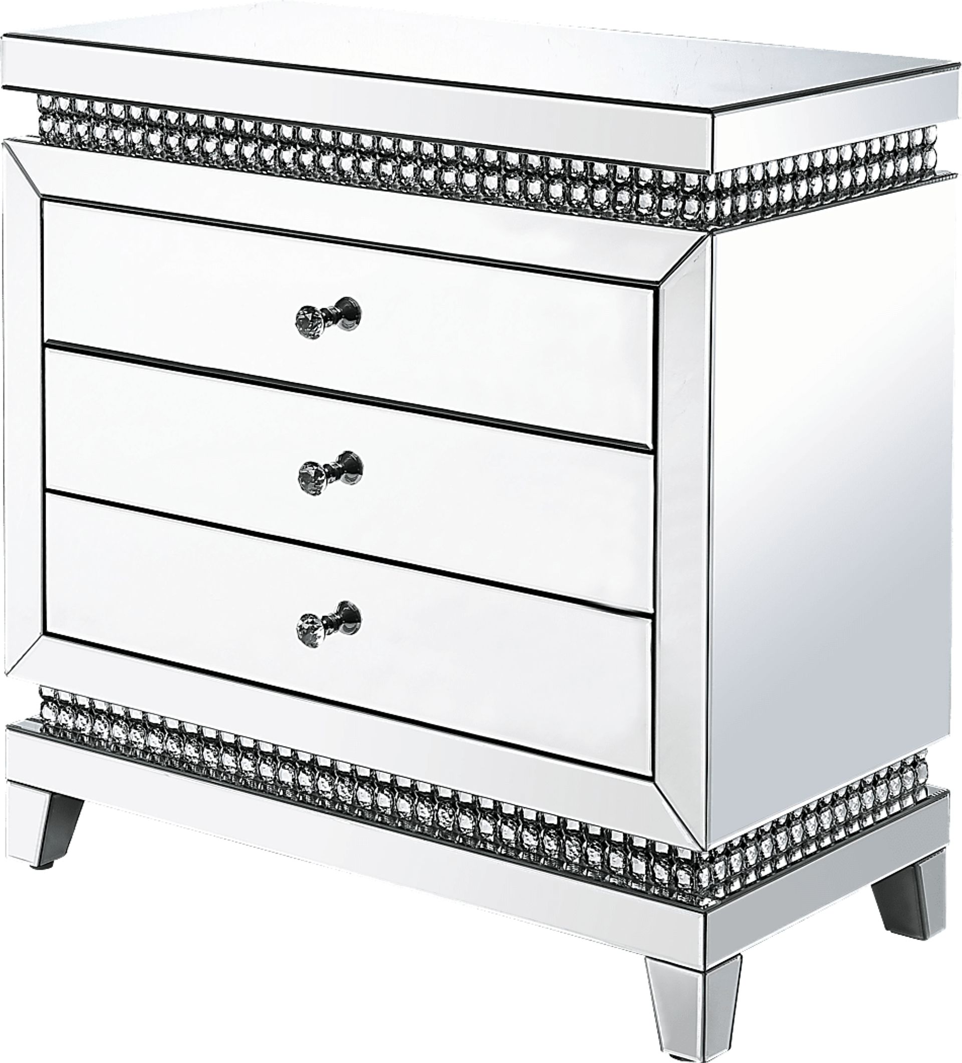 Bradbe Silver Accent Cabinet - Image 1