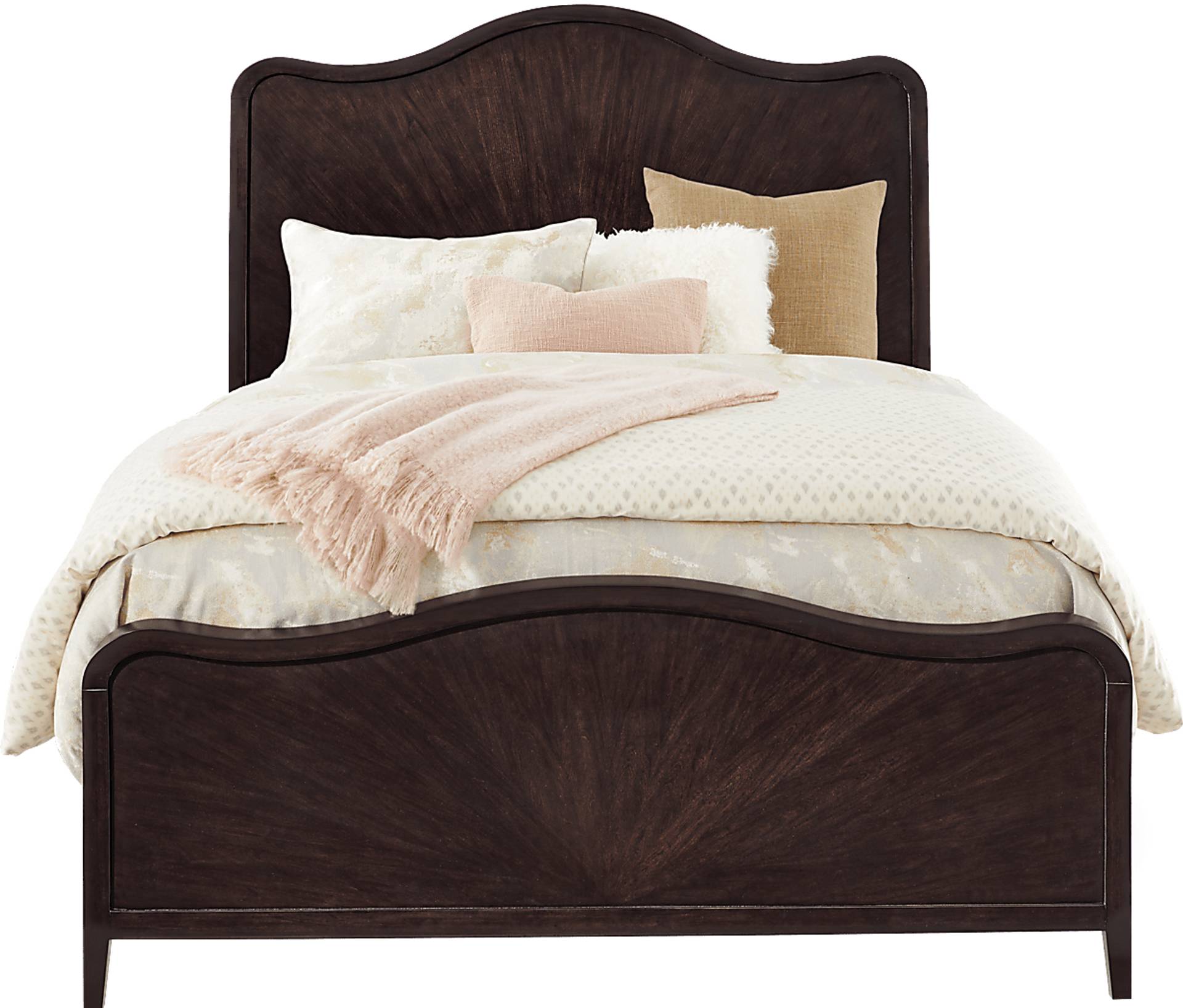 3 pc queen panel bed