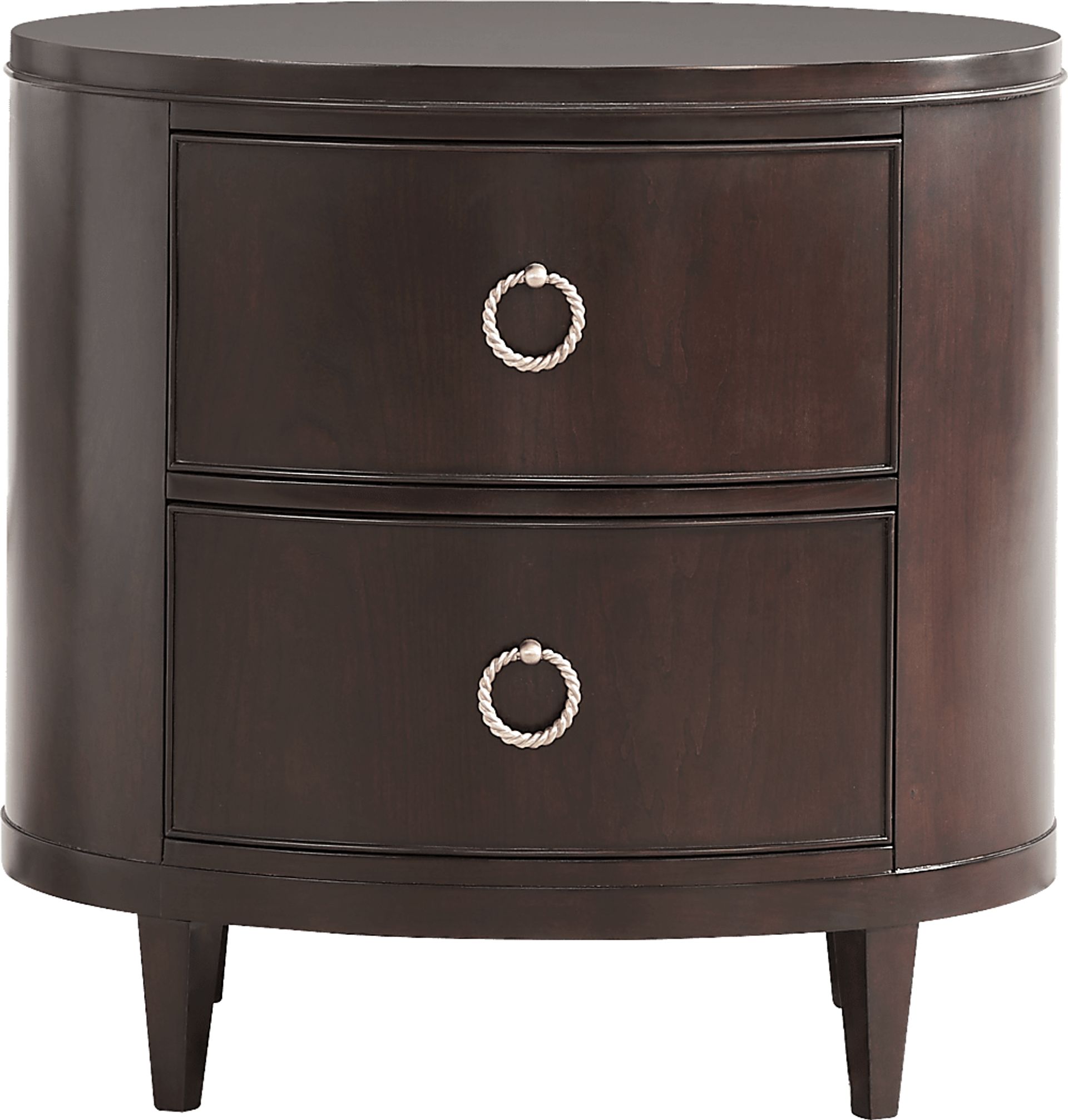 Bradbury Brown Cherry Accent Nightstand - Image 1