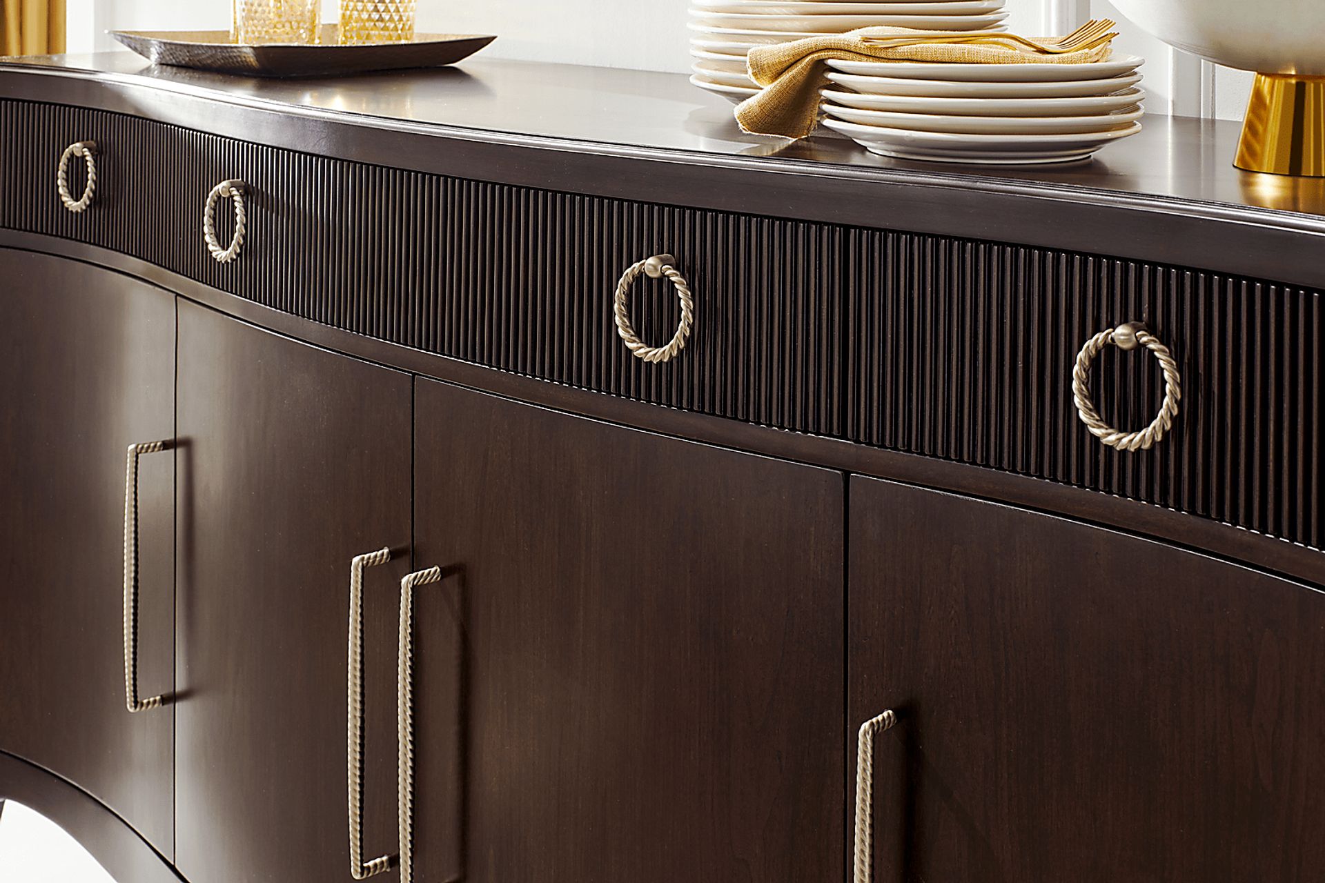 Bradbury Brown Cherry Buffet - Image 4