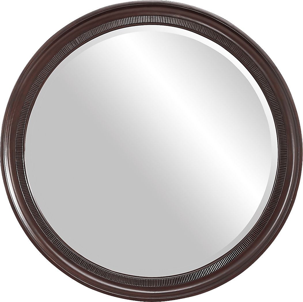 Bradbury Brown Cherry Finish Mirror