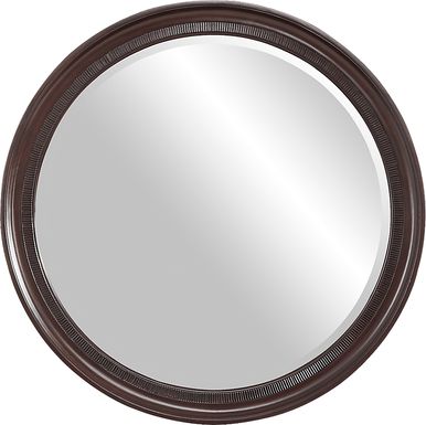 Bradbury Brown Cherry Finish Mirror
