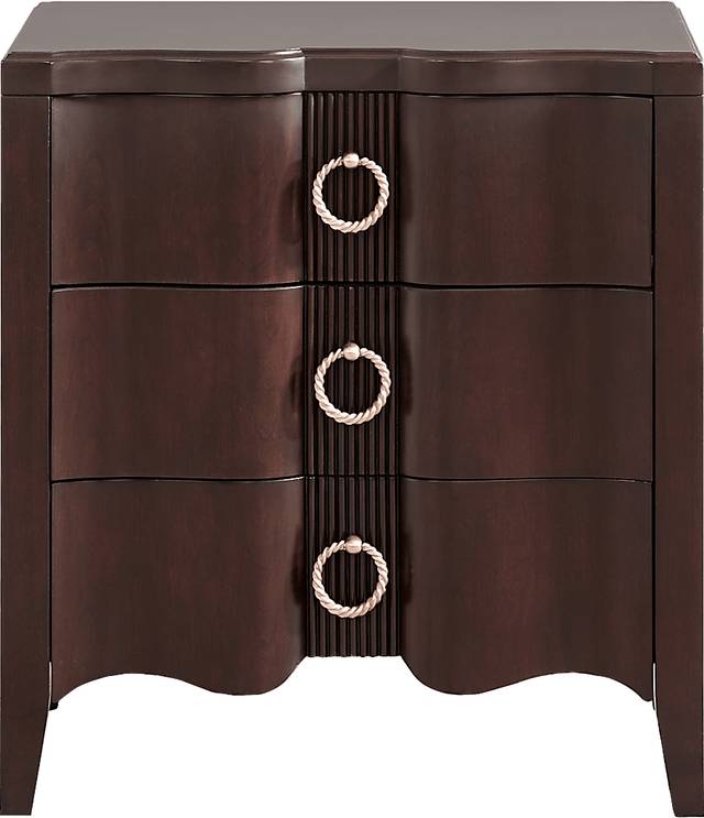 Bradbury Brown Cherry Nightstand - Thumbnail - Image 1