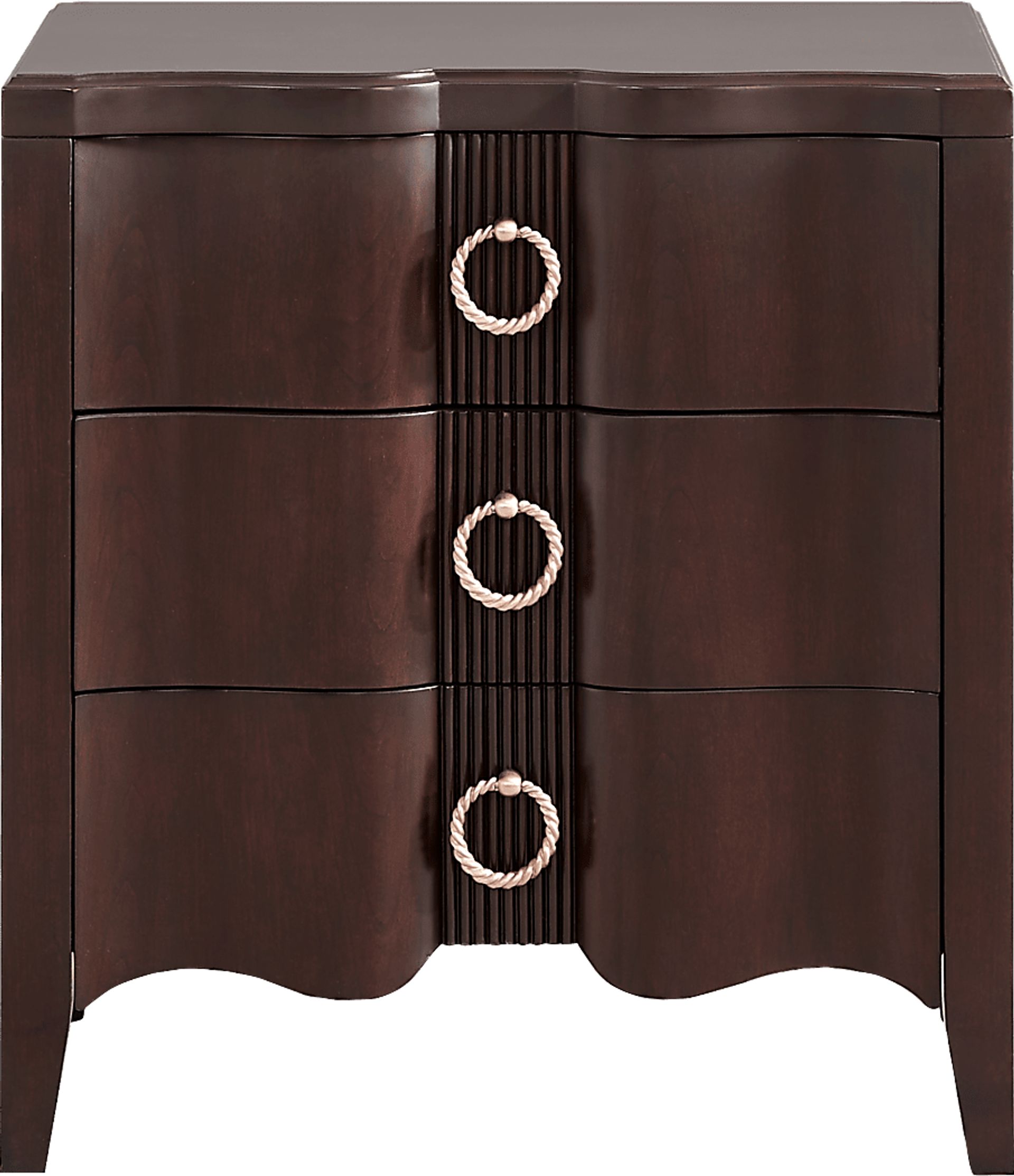 Bradbury Brown Cherry Nightstand - Image 1