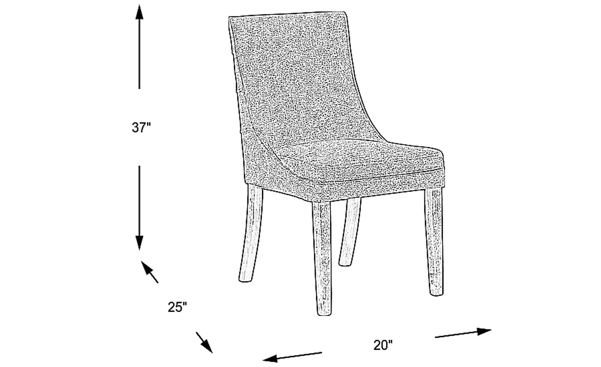 Dimension Image. Please refer to the Dimension Tab on this page for dimension details.