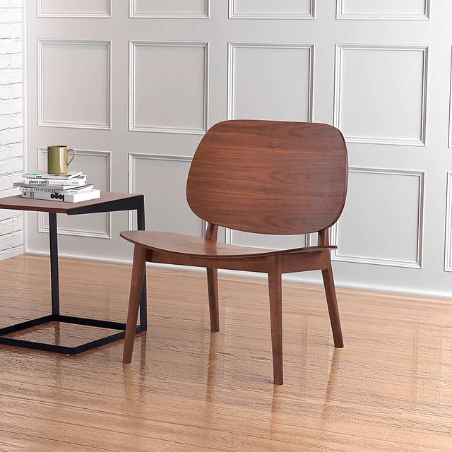 Braddus Walnut Accent Chair - Thumbnail - Image 8