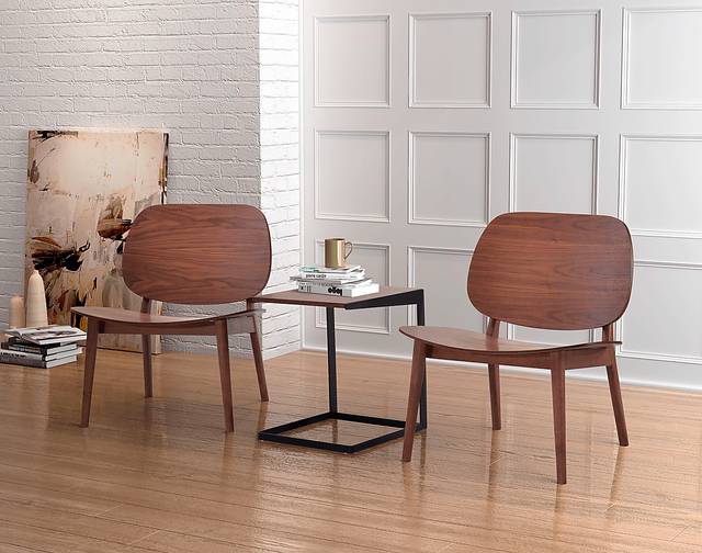 Braddus Walnut Accent Chair - Thumbnail - Image 9