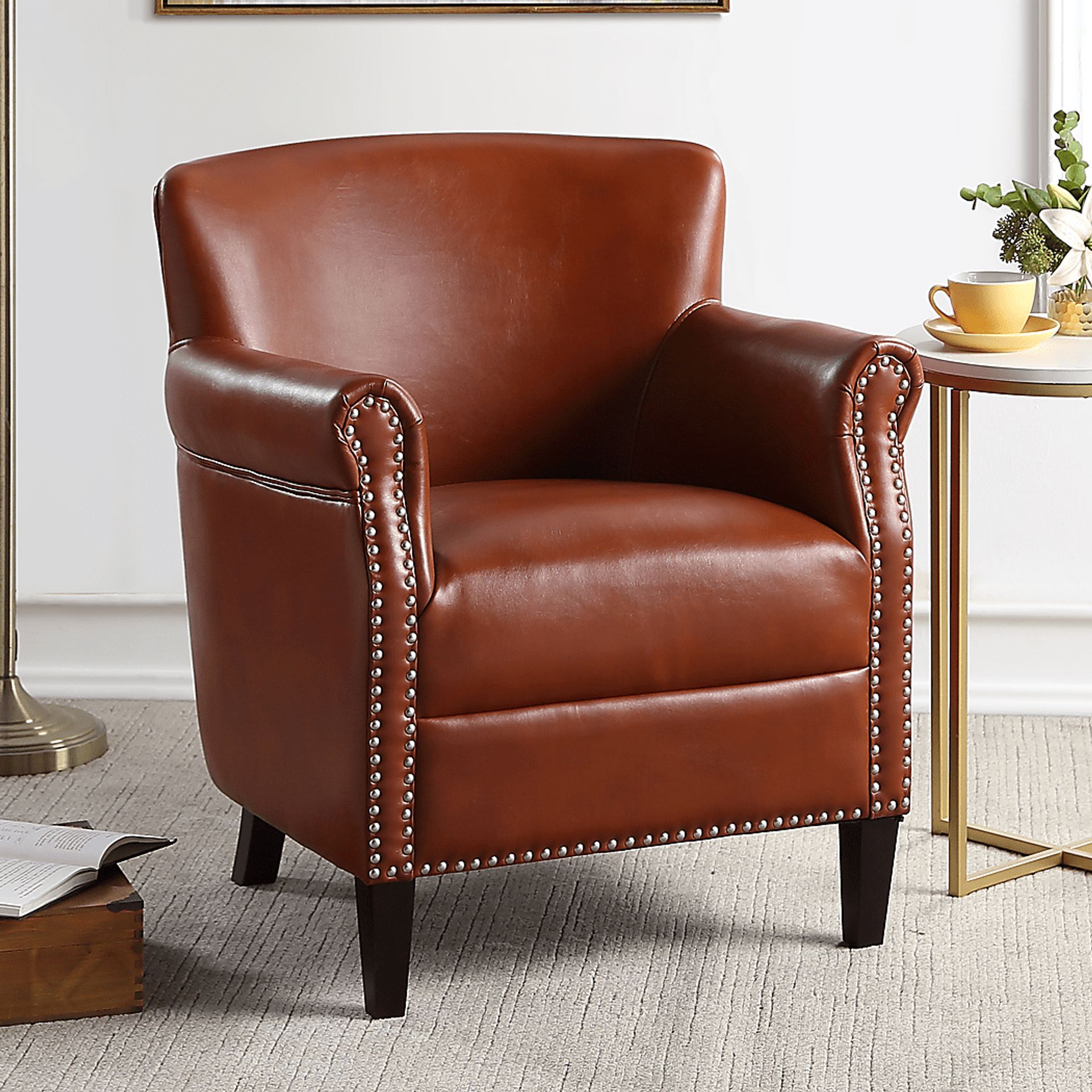 Bradhurst Brown Accent Chair - Image 6