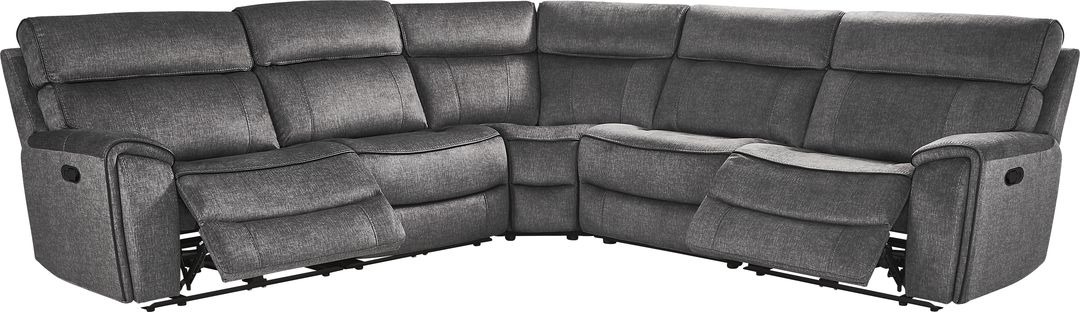 5 pc reclining sectional