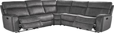 5 pc reclining sectional