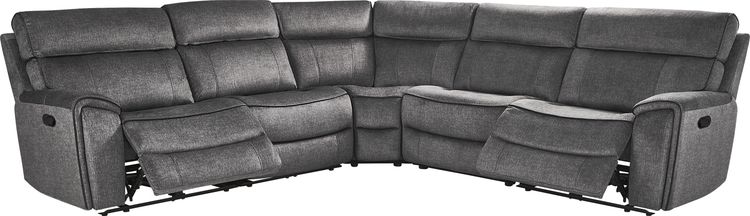 5 pc reclining sectional