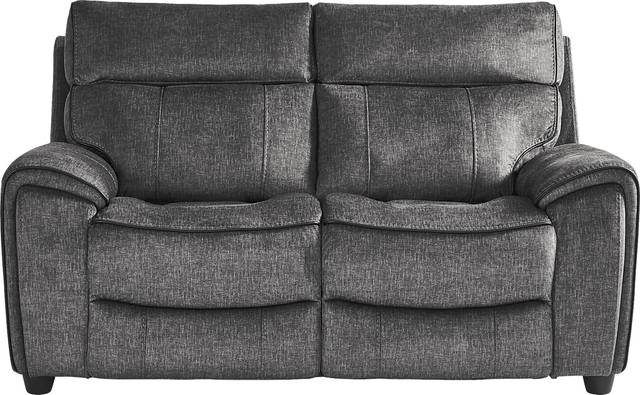 Bradshaw Place Dark Gray Loveseat - Thumbnail - Image 1