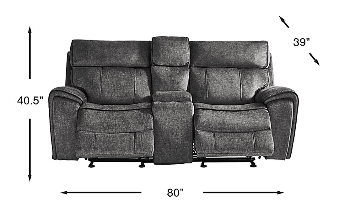 Bradshaw Place Non-Power Reclining Loveseat