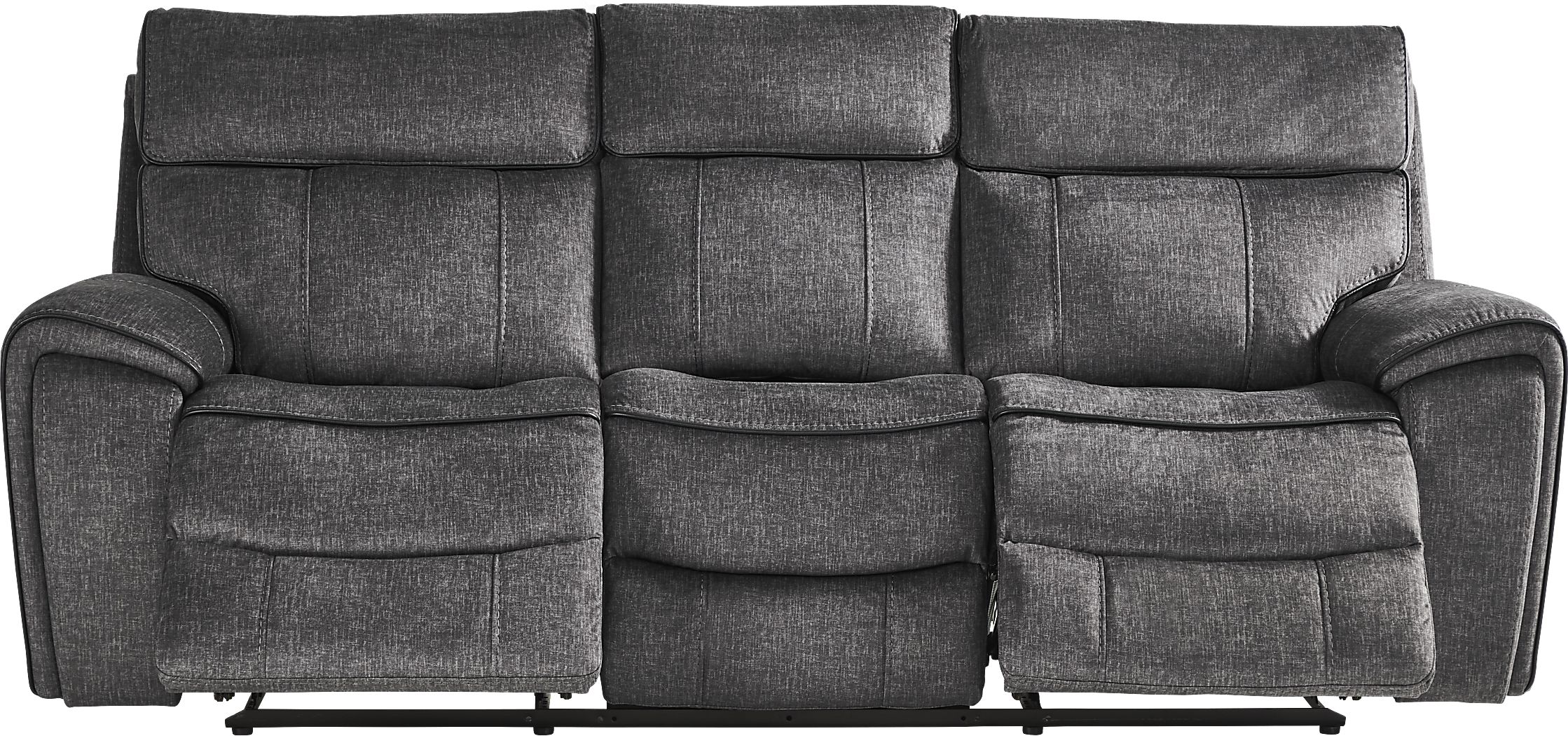 Bradshaw Place Dark Gray Reclining Sofa