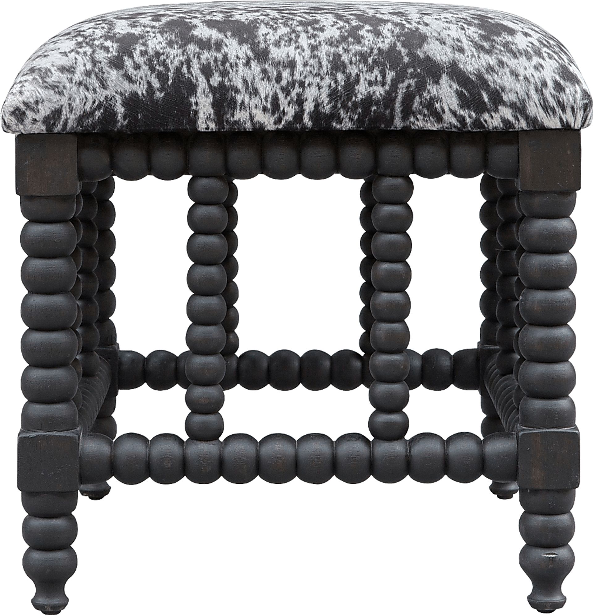 Bradstone Black Accent Bench - Image 3