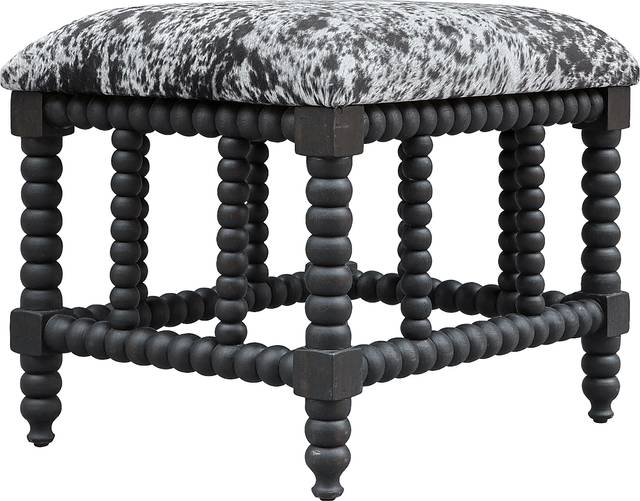 Bradstone Black Accent Bench - Thumbnail - Image 1