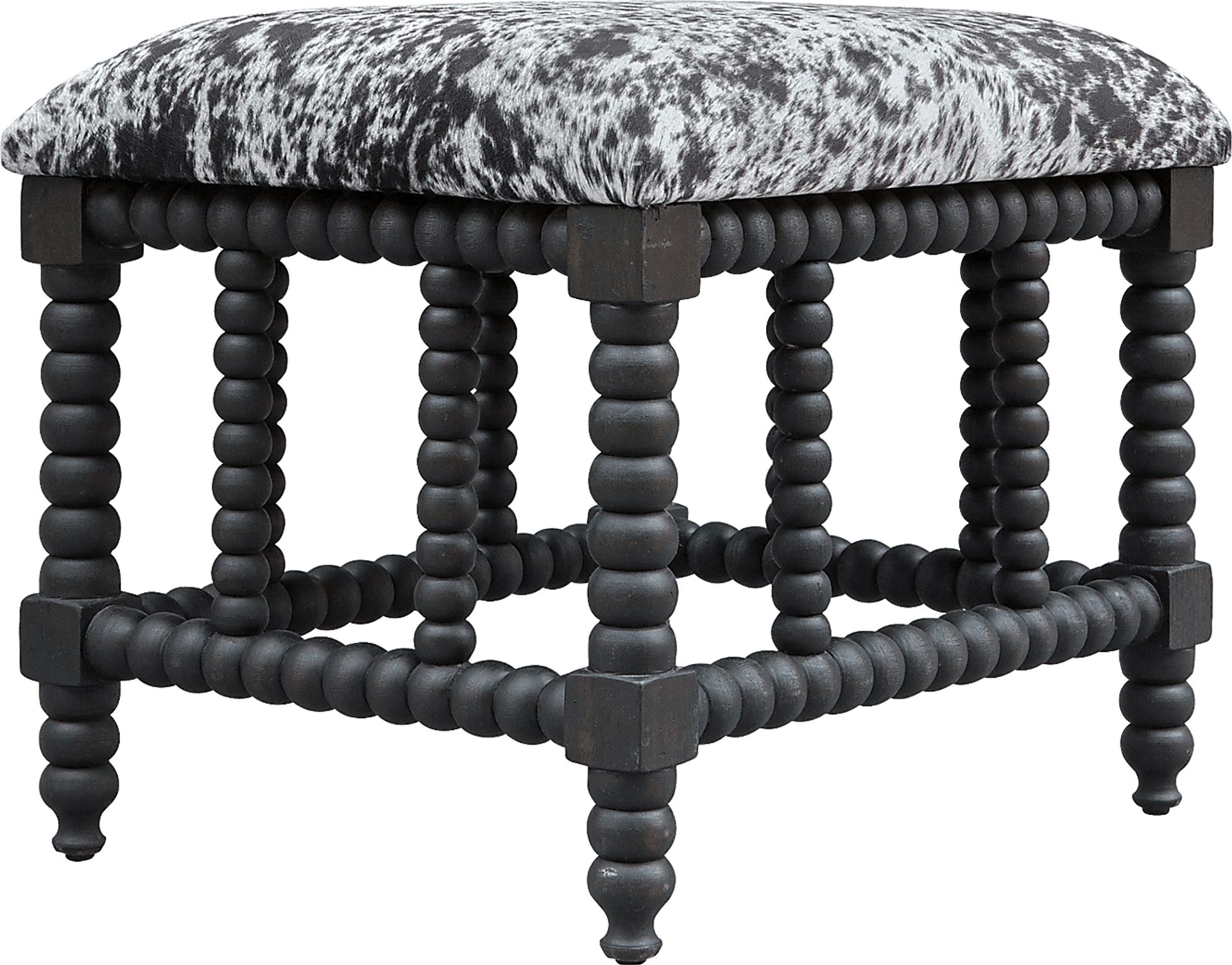 Bradstone Black Accent Bench - Image 1