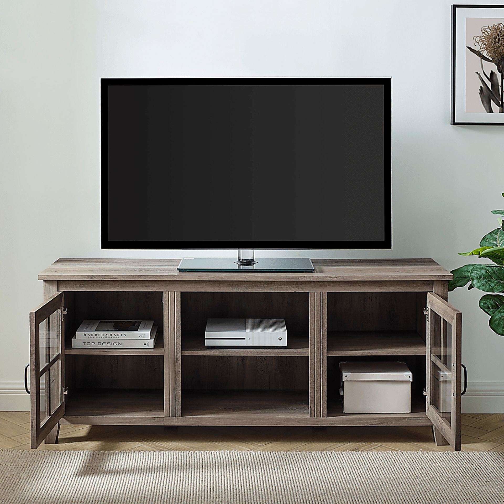 Bradwood Gray 58 in. Console - Image 6