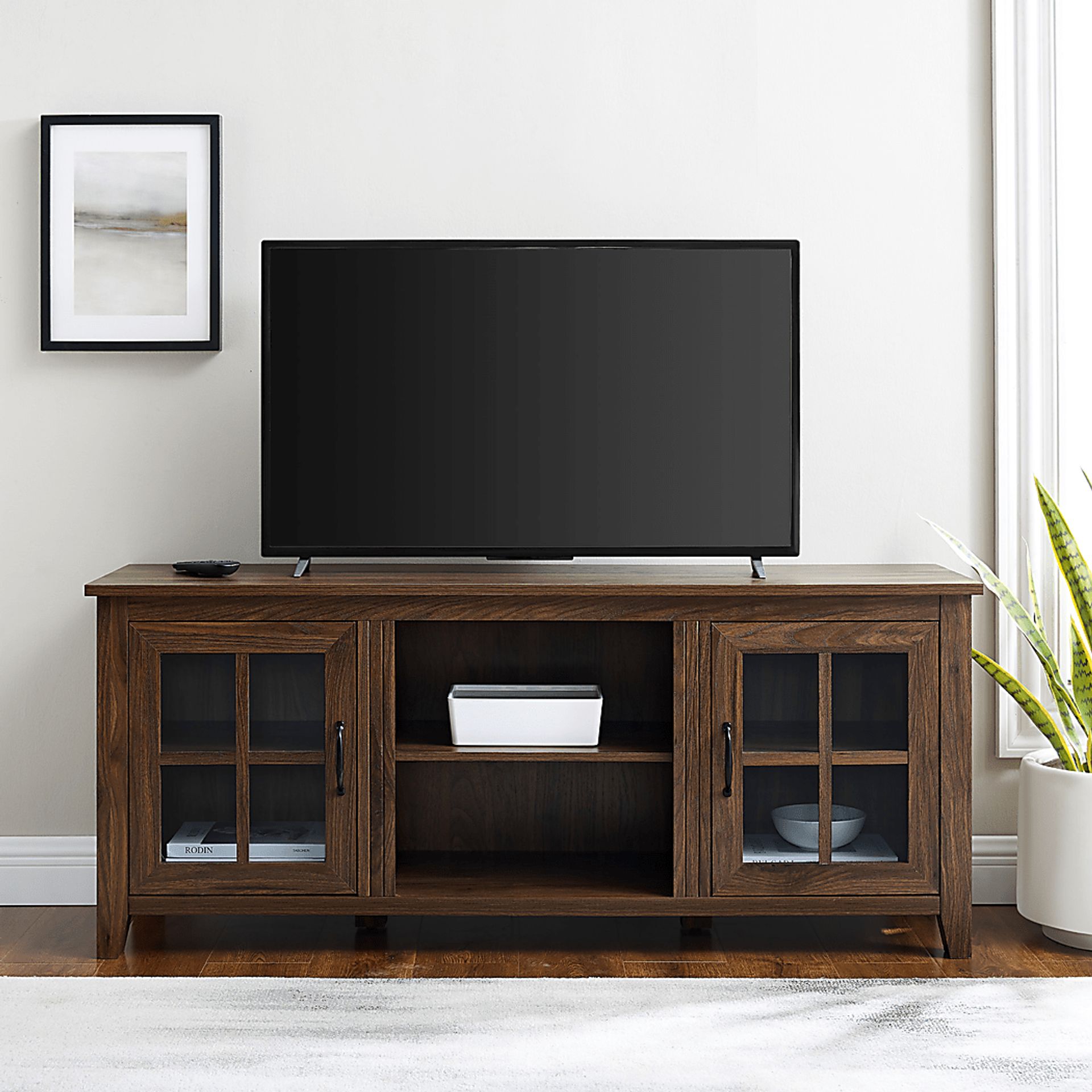 Bradwood Walnut 58 in. Console - Image 5