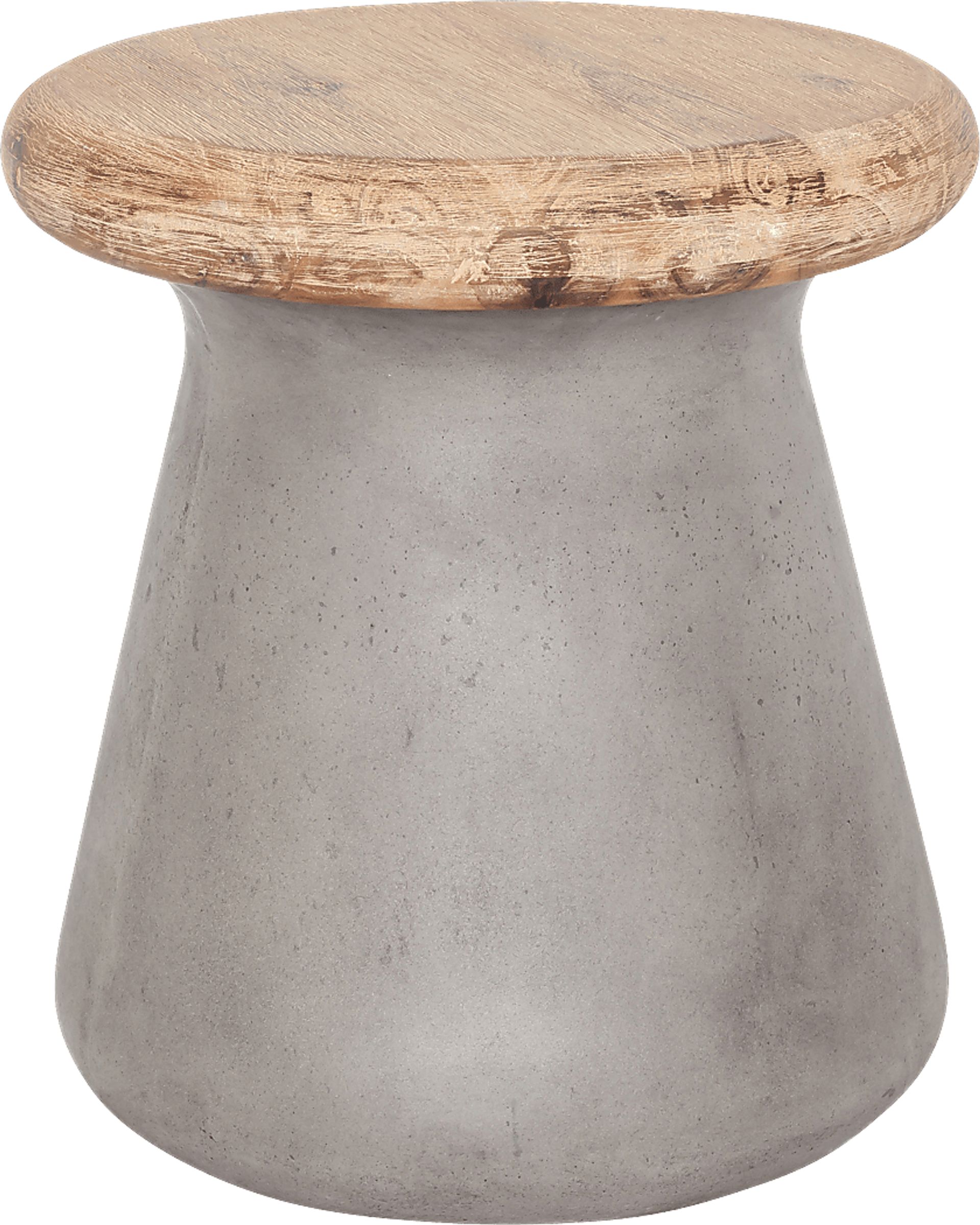 Brae Gray Outdoor Stool - Image 1