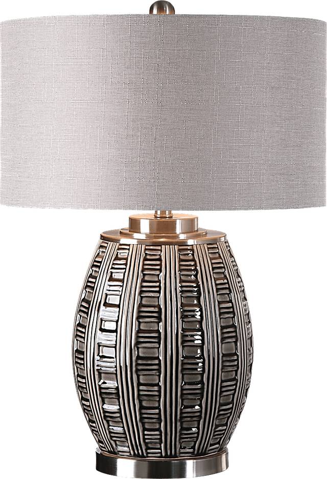 Braeburn Bluff Gray Lamp - Thumbnail - Image 1