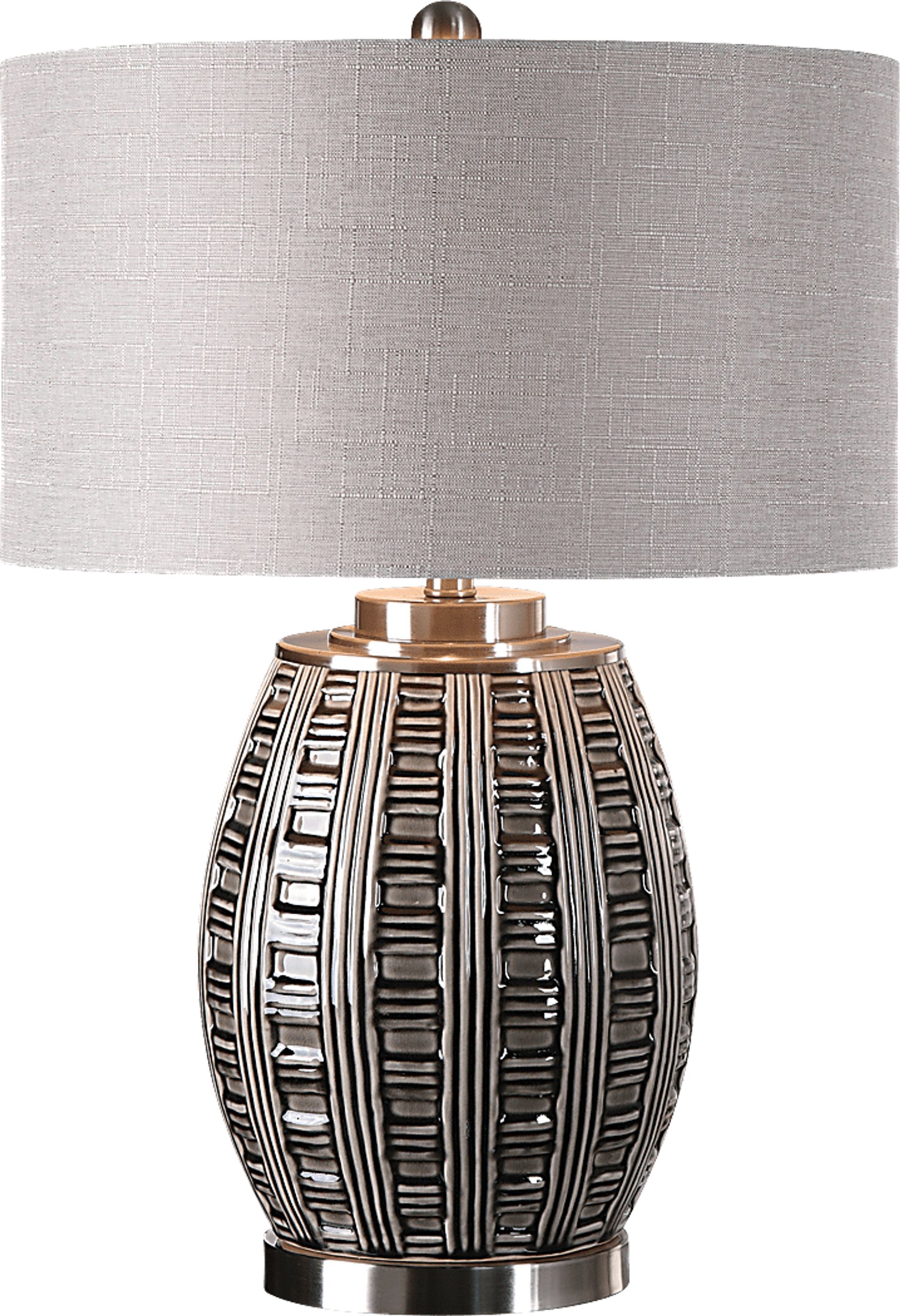 Braeburn Bluff Gray Lamp - Image 1