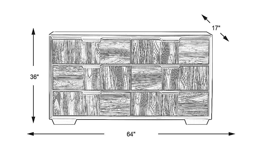 Braedin Black Dresser