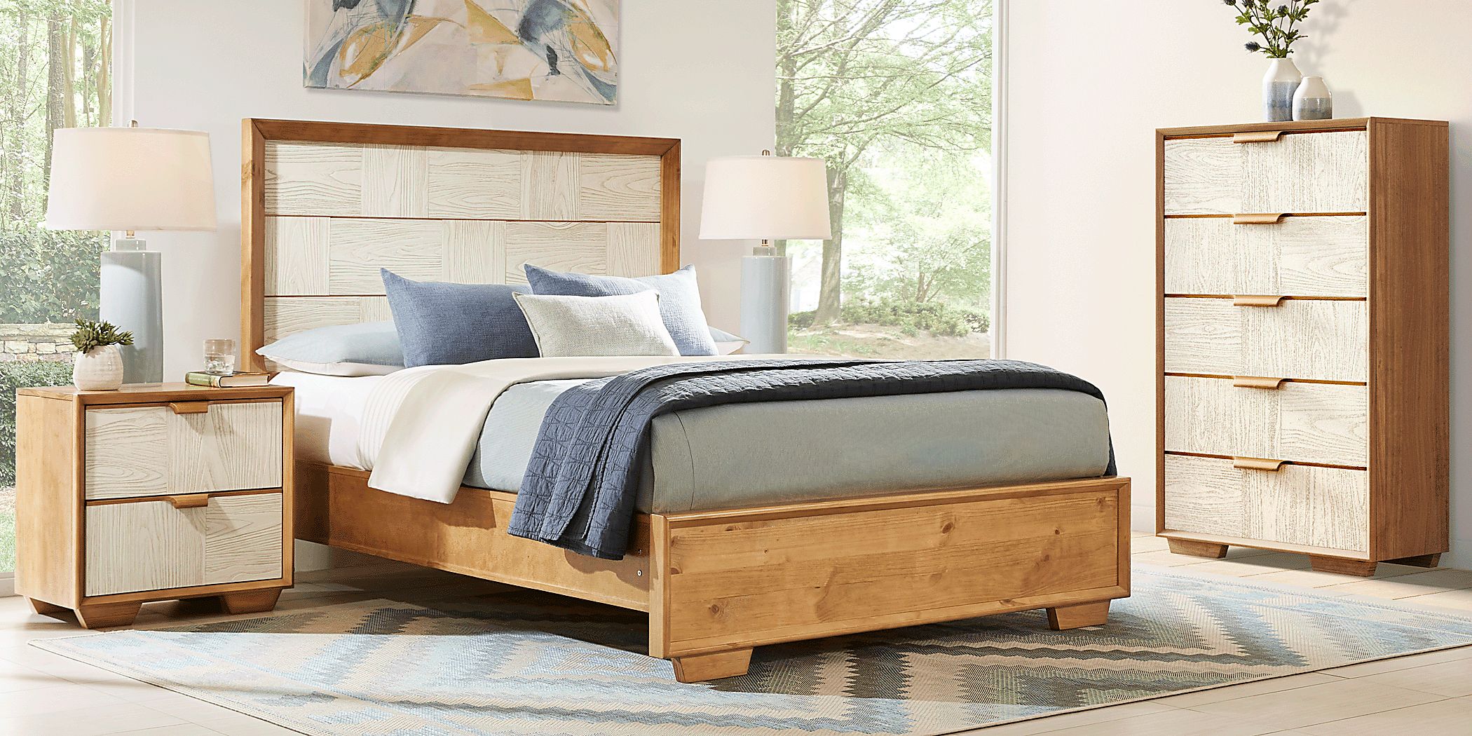 Braedin Pecan 5 Pc Queen Bedroom