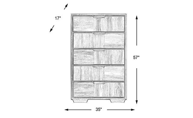 Dimension Image. Please refer to the Dimension Tab on this page for dimension details.