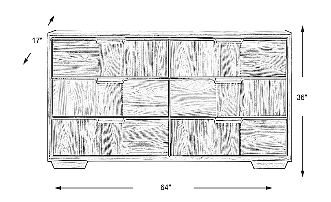 Braedin Pecan Dresser